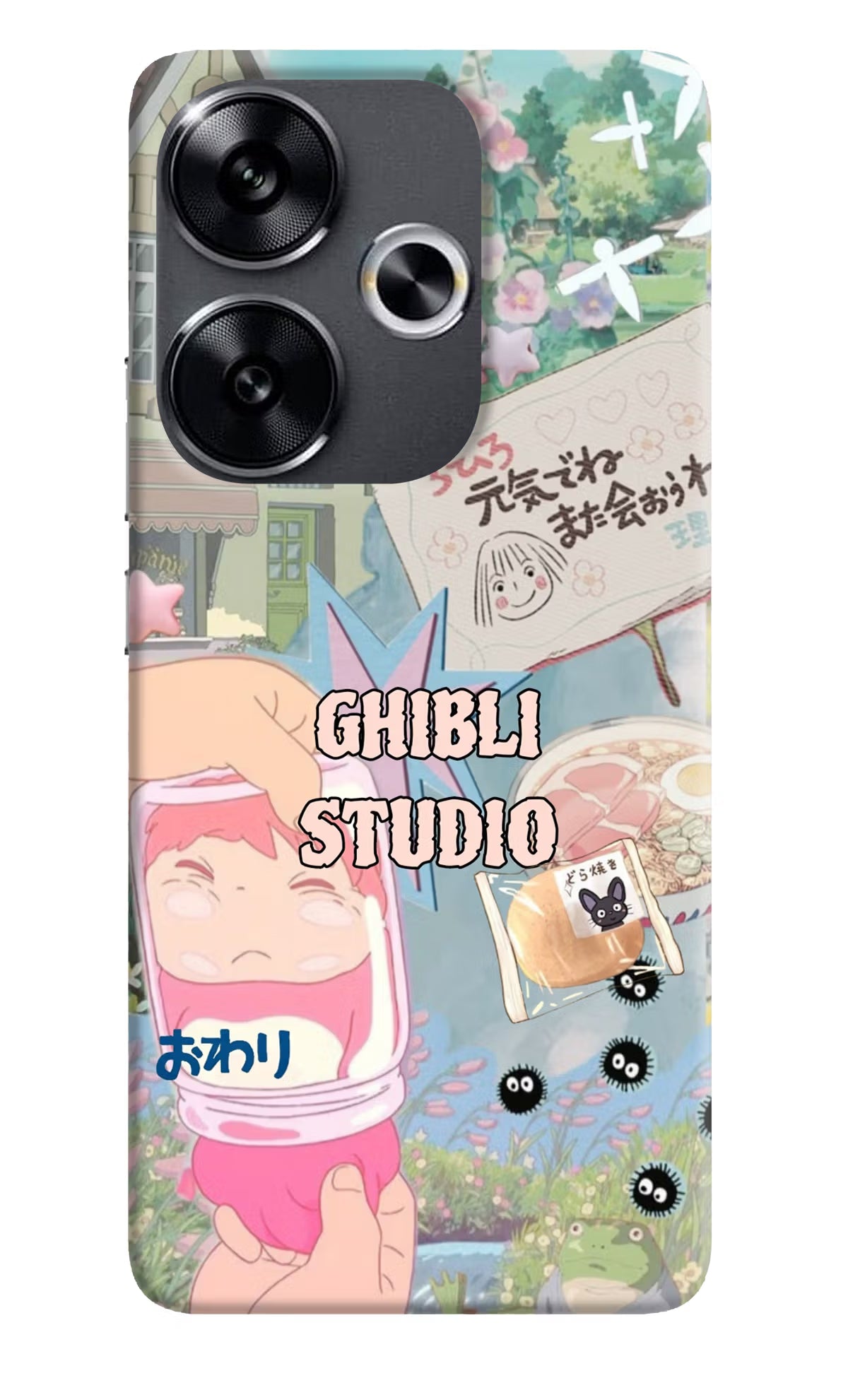 Studio Ghibli Poco F6 5G Back Cover