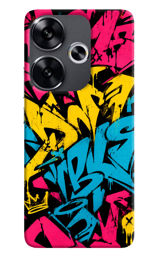 Graffiti Vibe Poco F6 5G Hard Case Back Cover by Casekaro