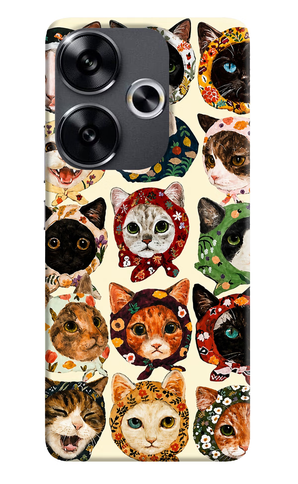 Cool Cat Poco F6 5G Back Cover