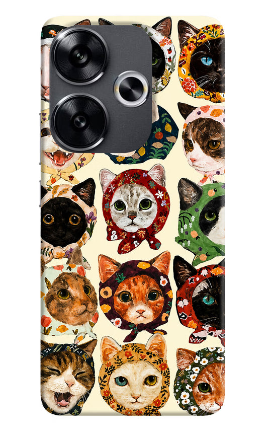 Cool Cat Poco F6 5G Hard Case Back Cover by Casekaro