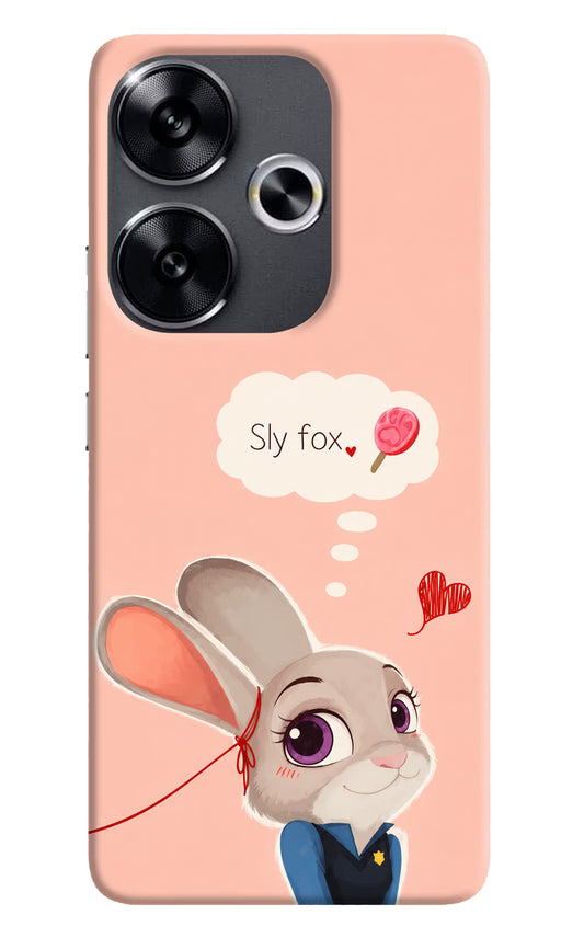 Judy Charm Poco F6 5G Hard Case Back Cover by Casekaro