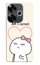 Always Right Poco F6 5G Hard Case Back Cover by Casekaro