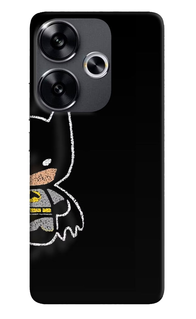Bat Kitty Poco F6 5G Hard Case Back Cover by Casekaro