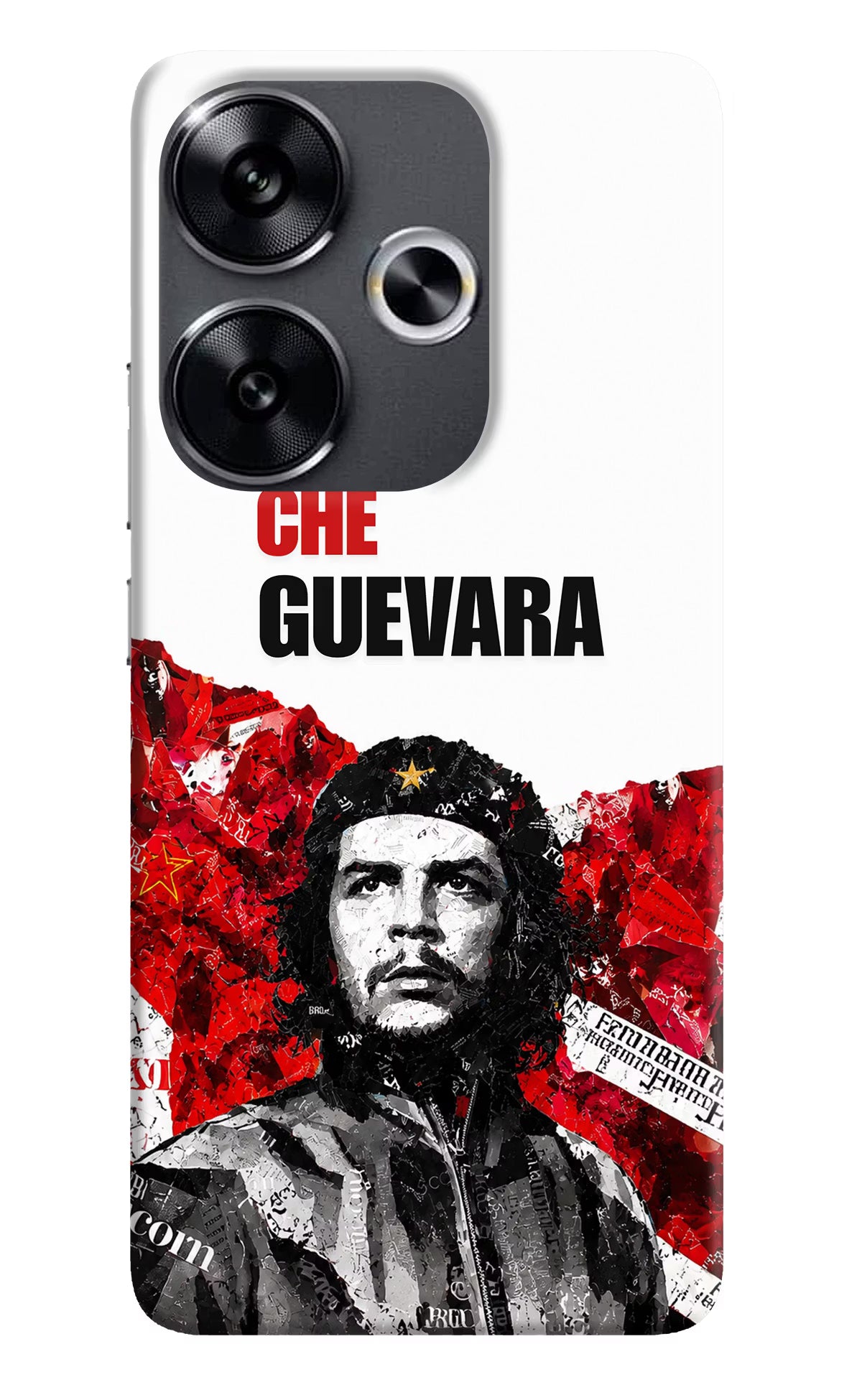 Che Guevara Revolution Poco F6 5G Back Cover