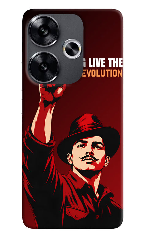 Bhagat Singh Revolution Poco F6 5G Back Cover