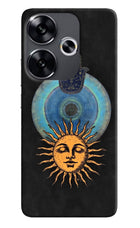 Divine Sun Poco F6 5G Hard Case Back Cover by Casekaro