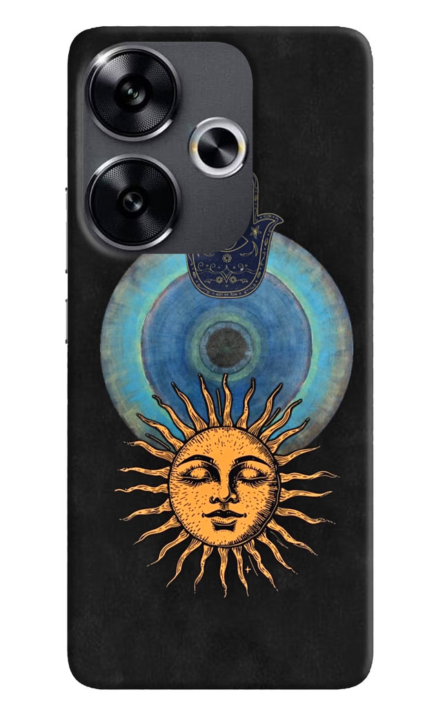 Divine Sun Poco F6 5G Hard Case Back Cover by Casekaro