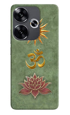 Om & Lotus Poco F6 5G Back Cover