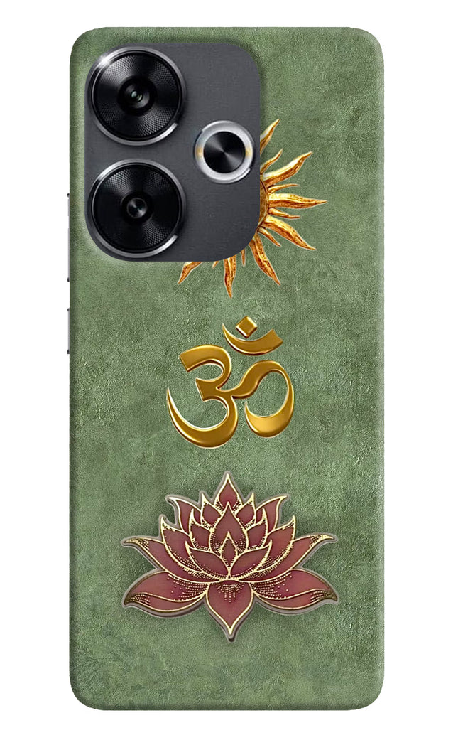 Om & Lotus Poco F6 5G Back Cover