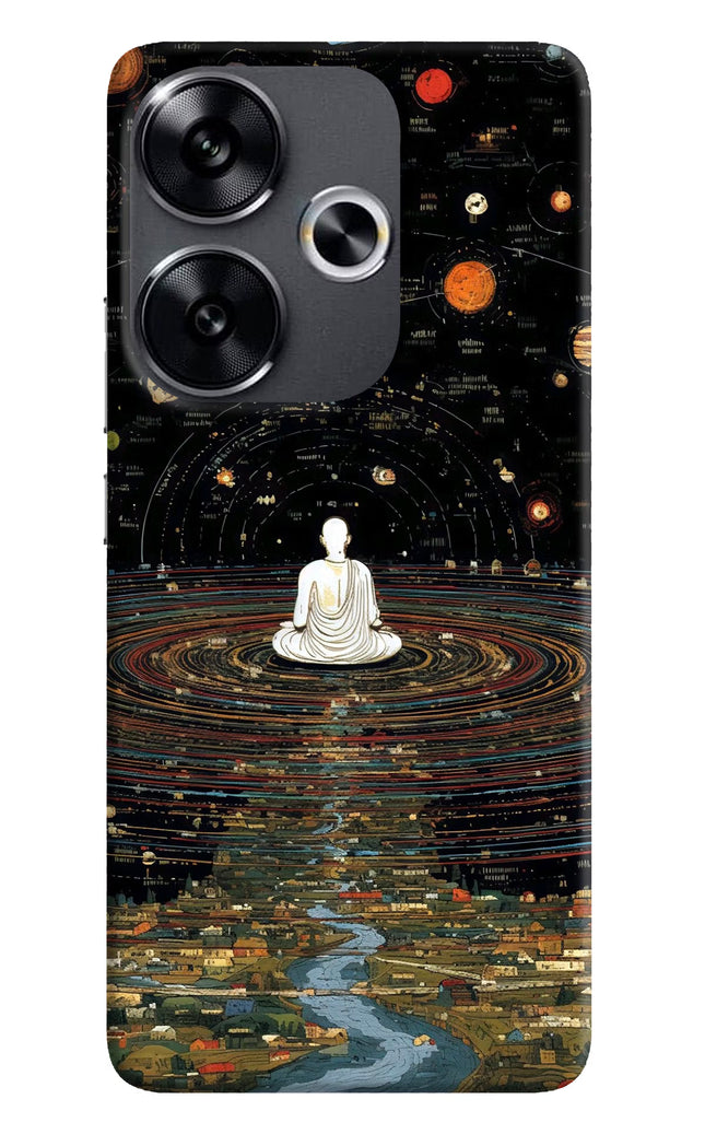 Space Monk Poco F6 5G Hard Case Back Cover by Casekaro