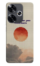 Pixel Sun Poco F6 5G Hard Case Back Cover by Casekaro