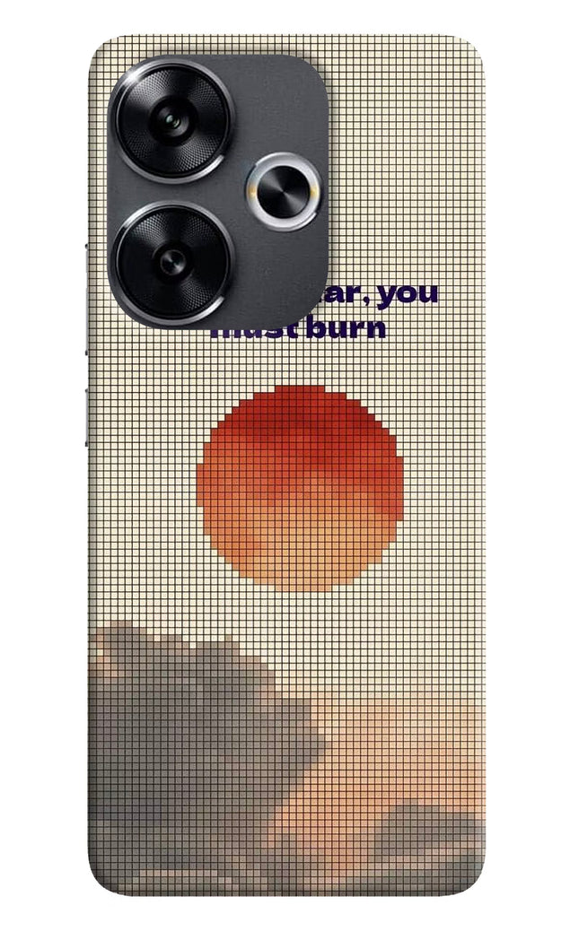 Pixel Sun Poco F6 5G Hard Case Back Cover by Casekaro