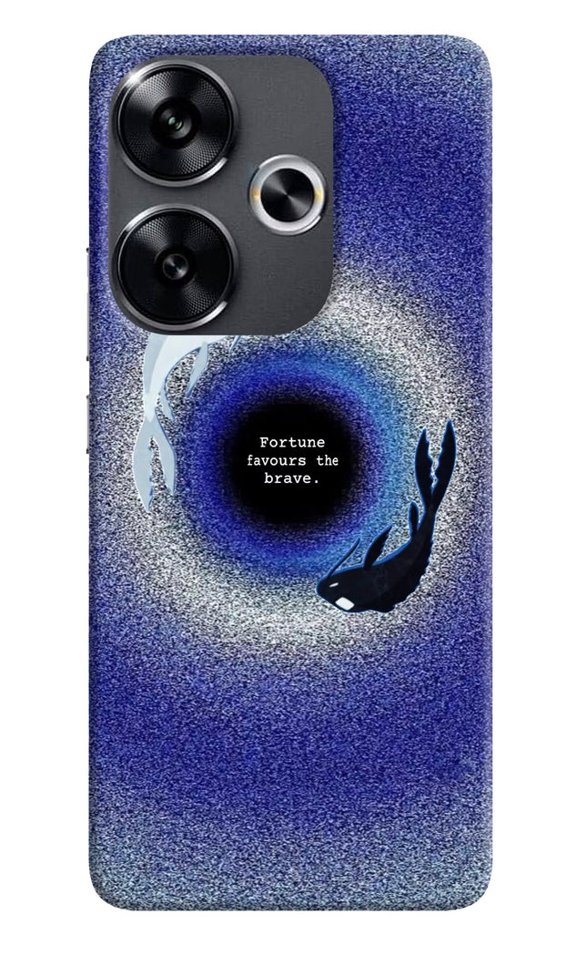 Dark Koi Poco F6 5G Hard Case Back Cover by Casekaro