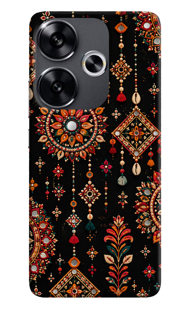 Boho Noir Poco F6 5G Hard Case Back Cover by Casekaro