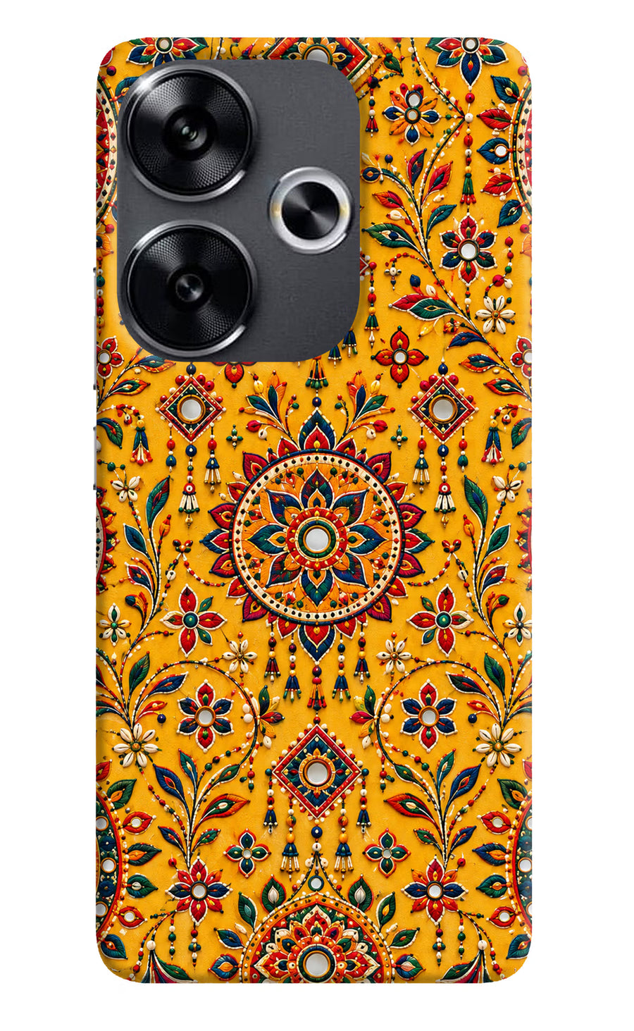 Sunlit Aura Poco F6 5G Back Cover, Hard case