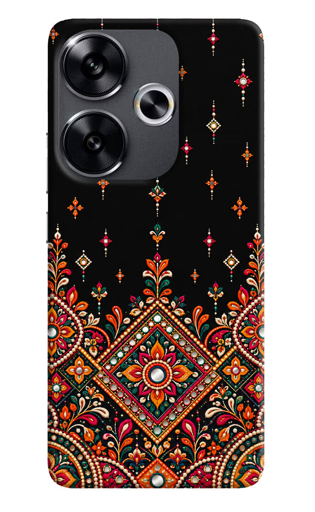Noir Mehfil Poco F6 5G Hard Case Back Cover by Casekaro