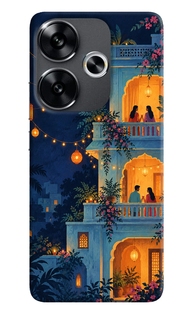 Balcony Glow Poco F6 5G Hard Case Back Cover by Casekaro