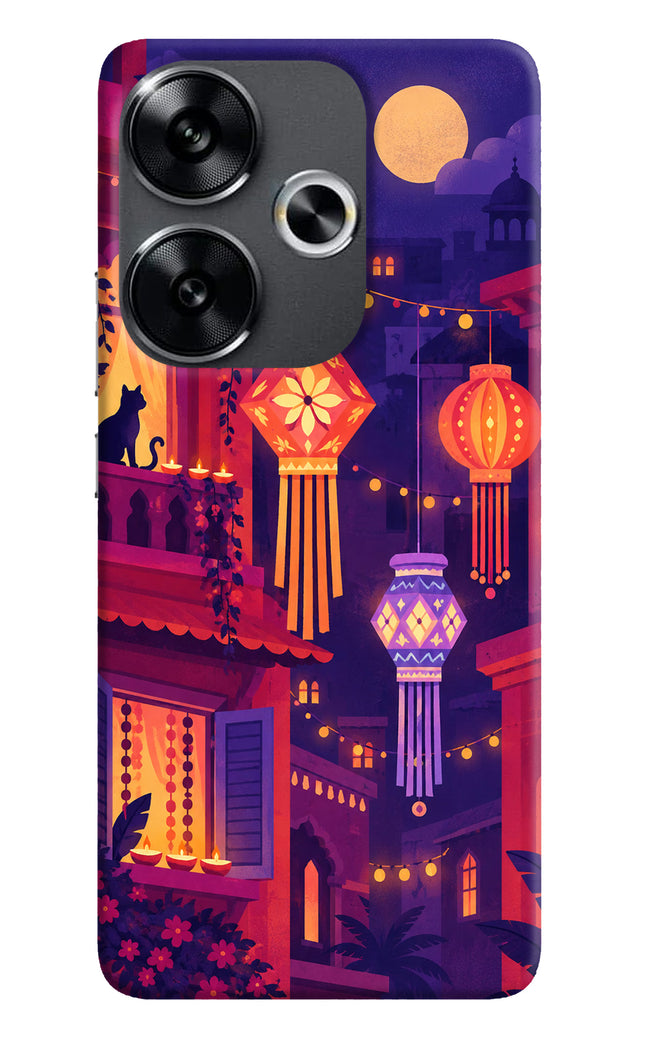 Lantern Lane Poco F6 5G Hard Case Back Cover by Casekaro