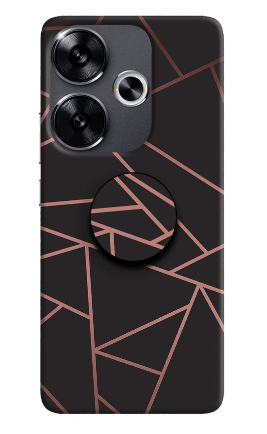 Geometric Pattern Poco F6 5G Pop Case