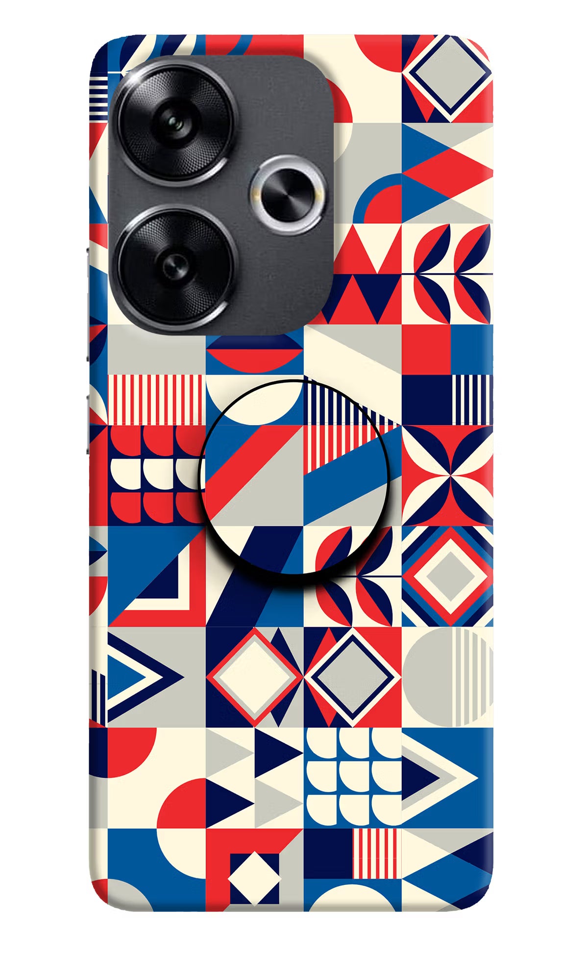 Colorful Pattern Poco F6 5G Pop Case