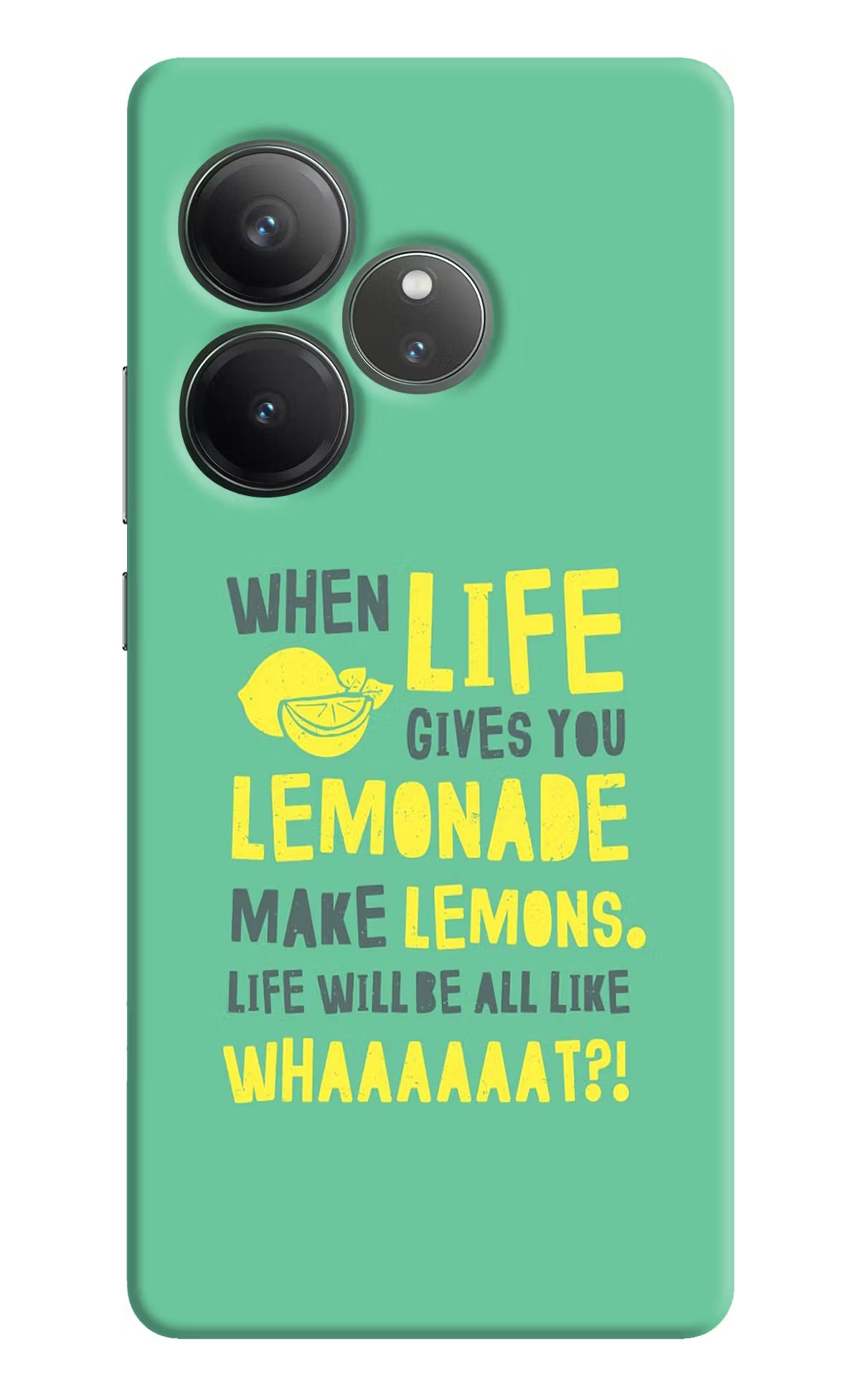 Quote Realme GT 6 Hard Case Back Cover by Casekaro