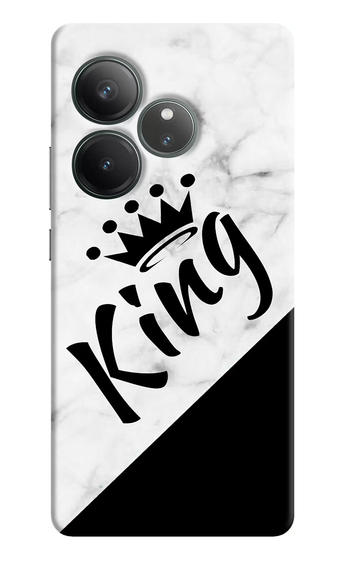 King Realme GT 6 Hard Case Back Cover by Casekaro