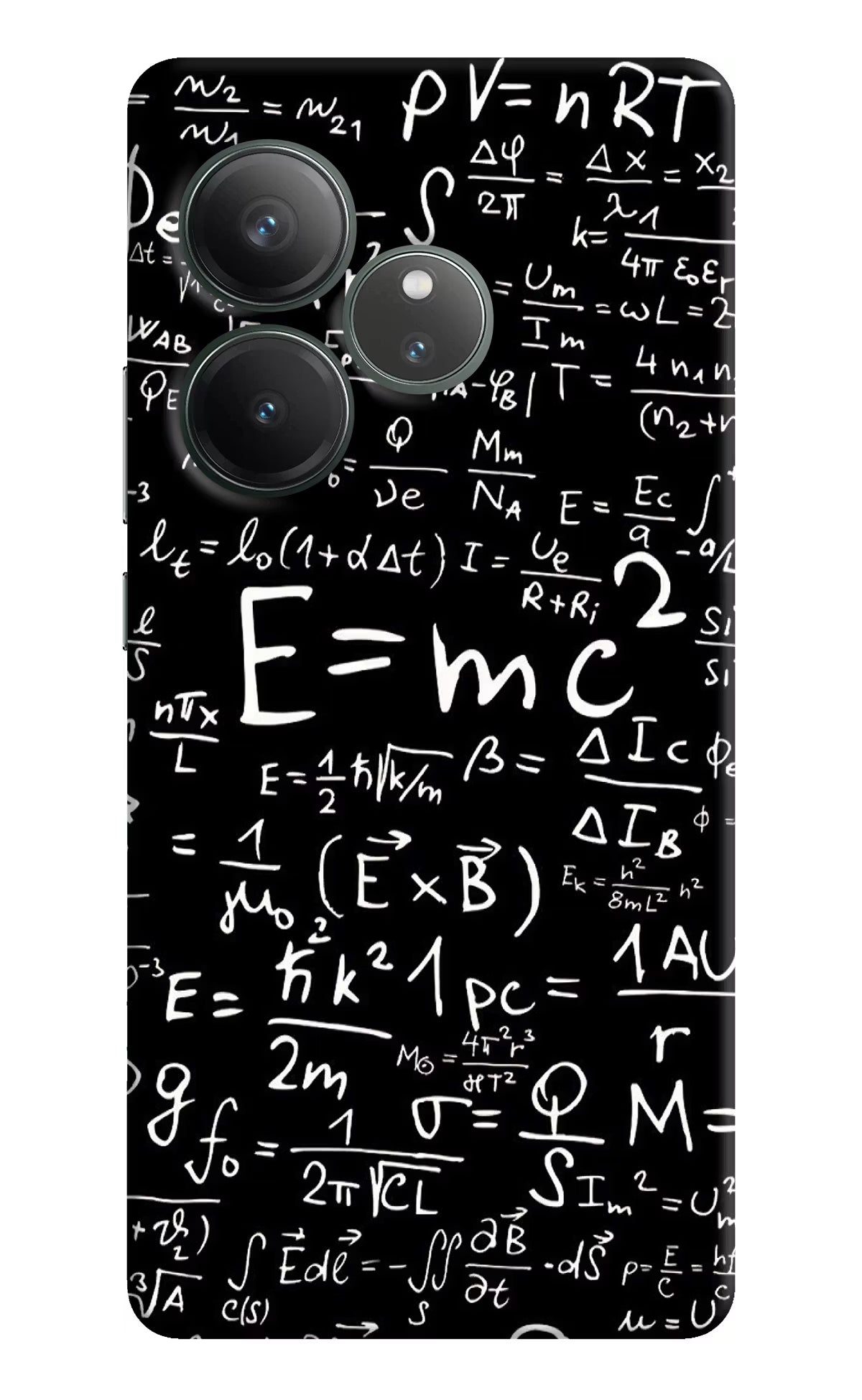 Physics Formula Realme GT 6 Hard Case Back Cover by Casekaro
