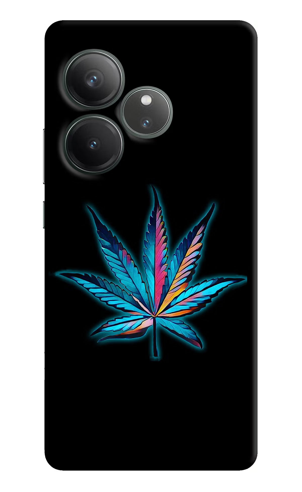 Weed Realme GT 6 Hard Case Back Cover by Casekaro