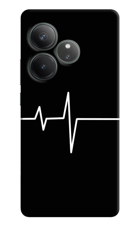 Heart Beats Realme GT 6 Hard Case Back Cover by Casekaro