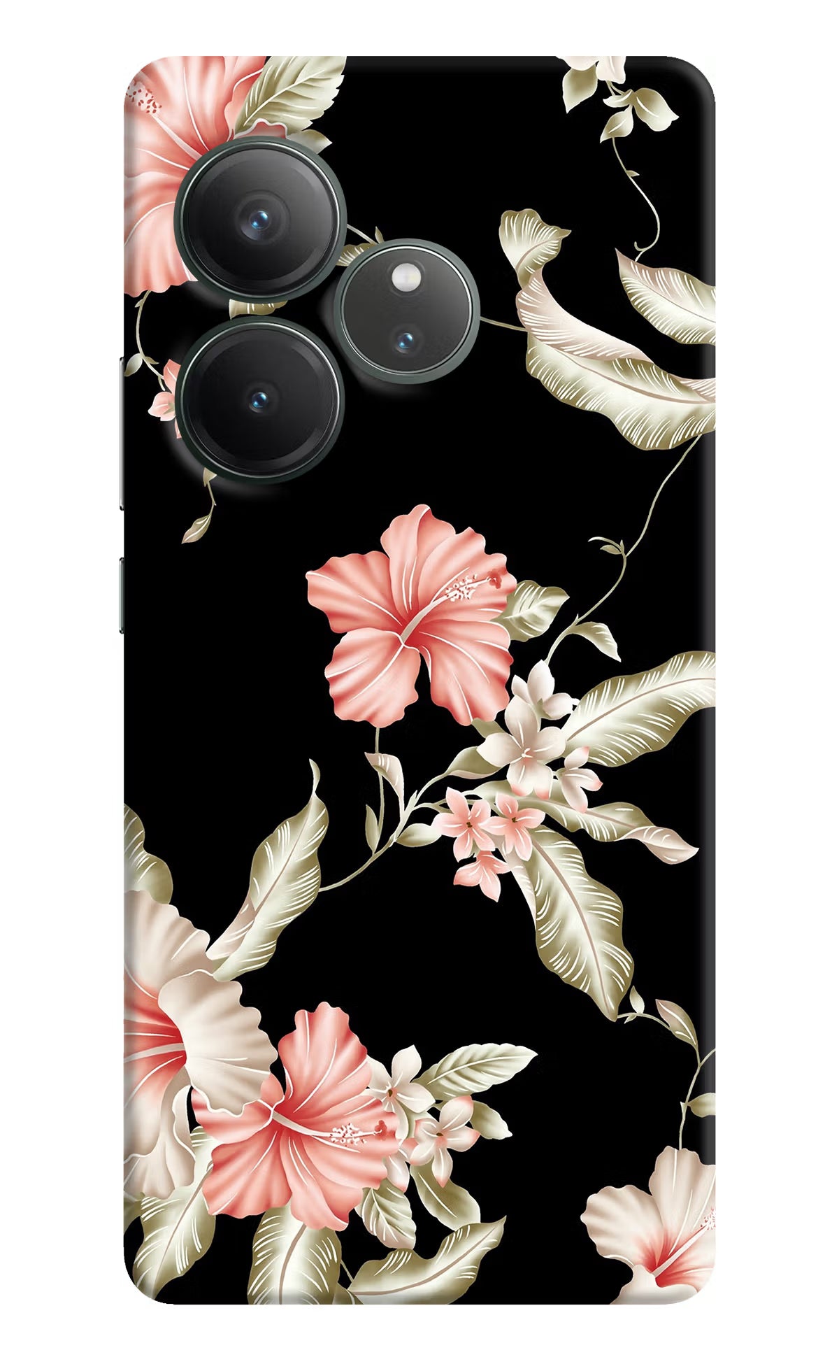Flowers Realme GT 6 Hard Case Back Cover by Casekaro