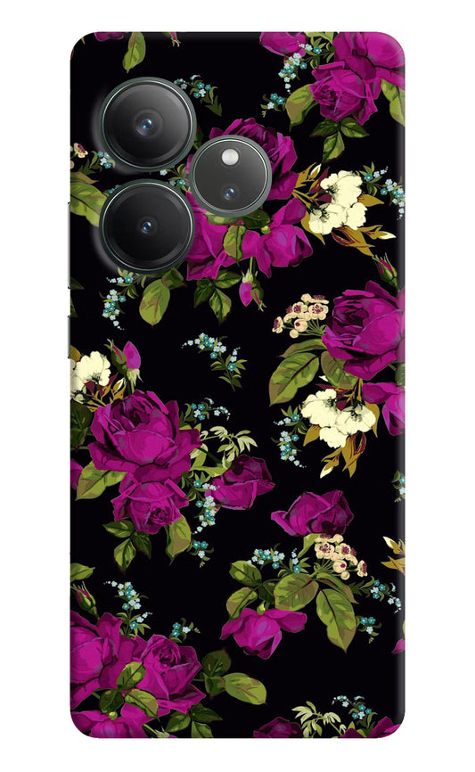 Flowers Realme GT 6 Hard Case Back Cover by Casekaro