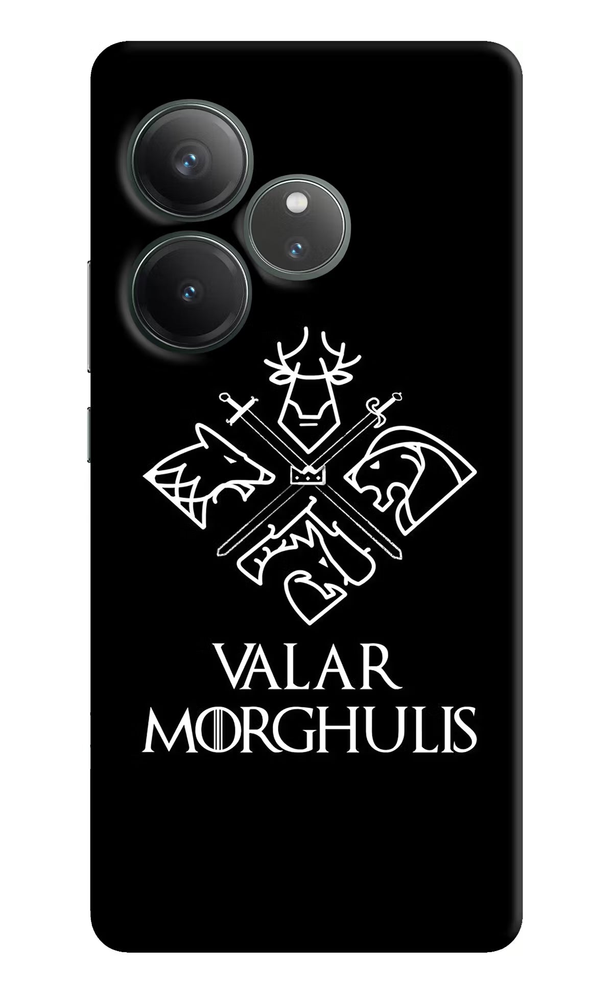 Valar Morghulis | Game Of Thrones Realme GT 6 Hard Case Back Cover by Casekaro