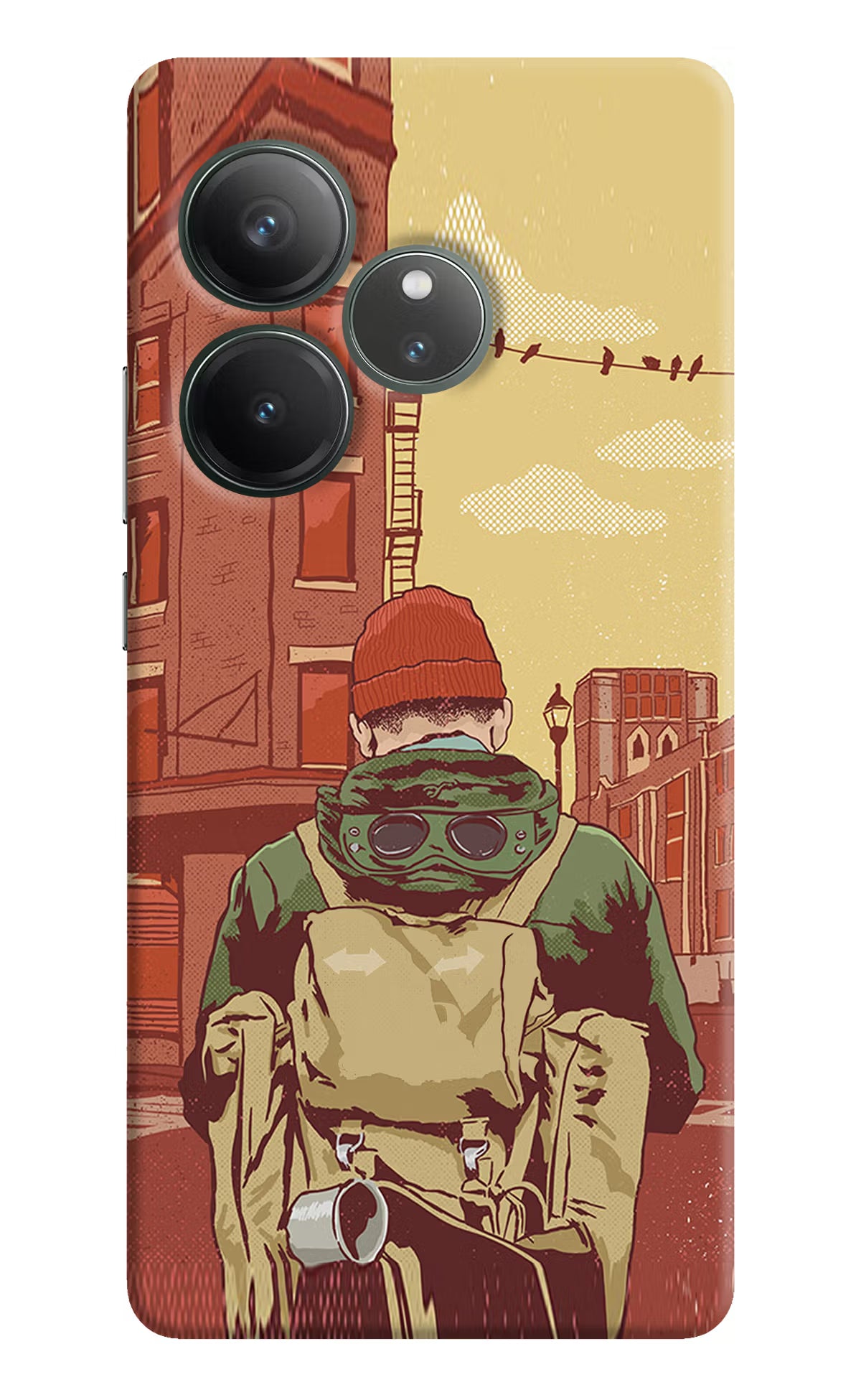 Adventurous Realme GT 6 Hard Case Back Cover by Casekaro