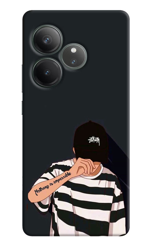 Aesthetic Boy Realme GT 6 Hard Case Back Cover by Casekaro