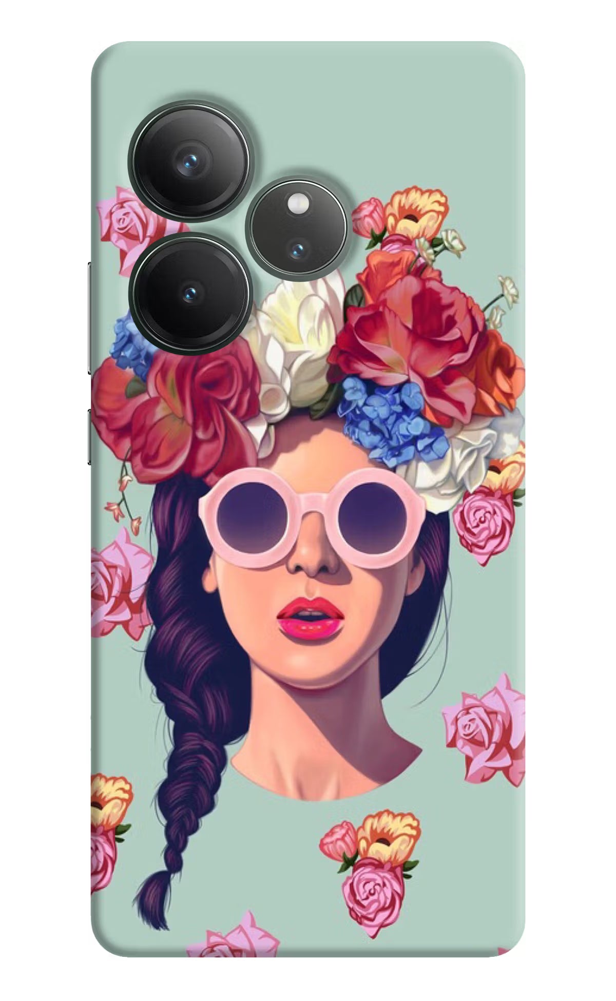Pretty Girl Realme GT 6 Hard Case Back Cover by Casekaro