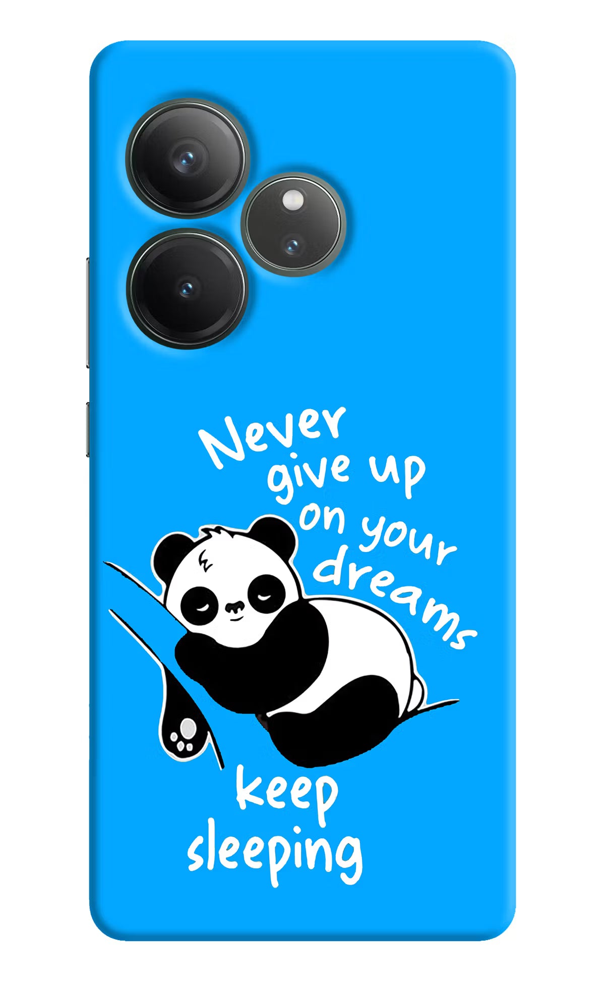 Keep Sleeping Realme GT 6 Hard Case Back Cover by Casekaro