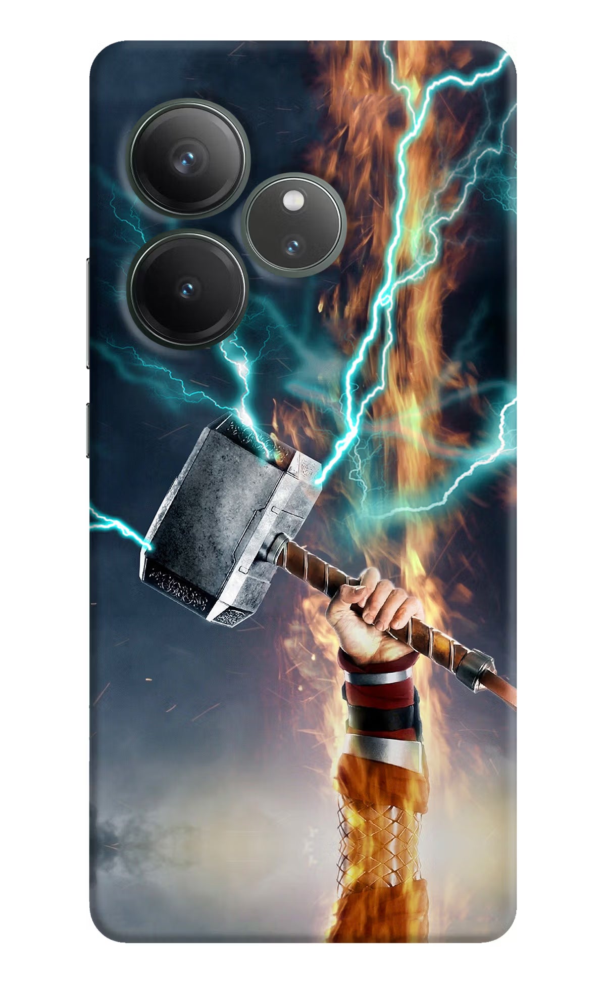 Thor Hammer Mjolnir Realme GT 6 Hard Case Back Cover by Casekaro