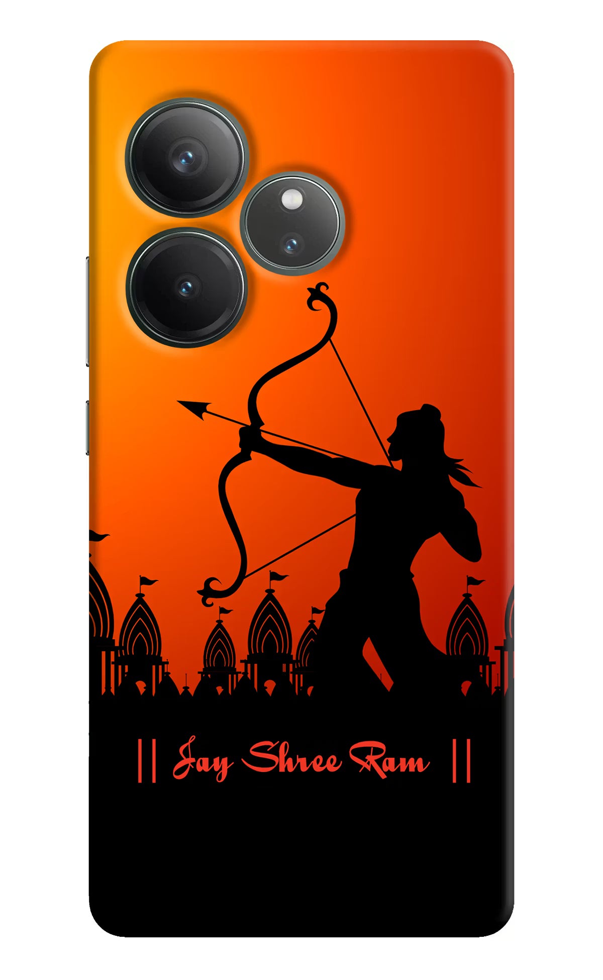 Lord Ram - 4 Realme GT 6 Hard Case Back Cover by Casekaro
