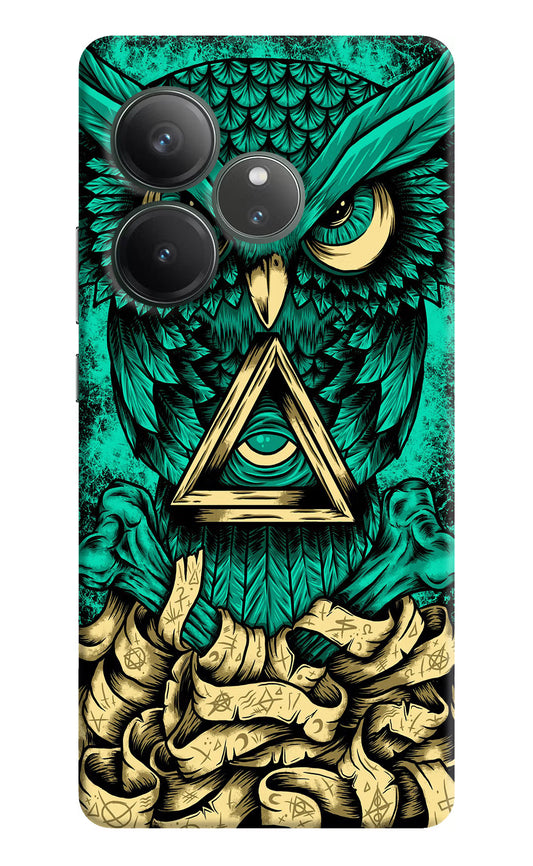 Green Owl Realme GT 6 Hard Case Back Cover by Casekaro