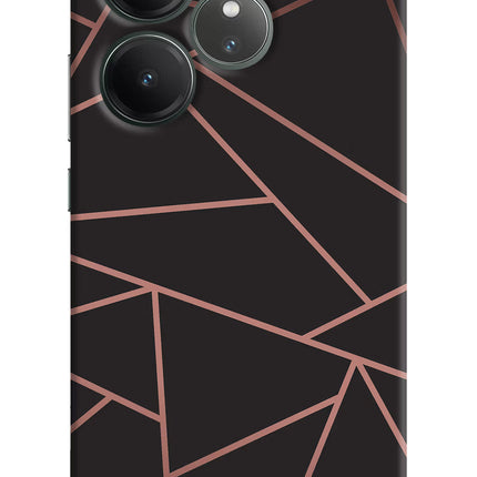 Geometric Pattern Realme GT 6 Hard Case Back Cover by Casekaro