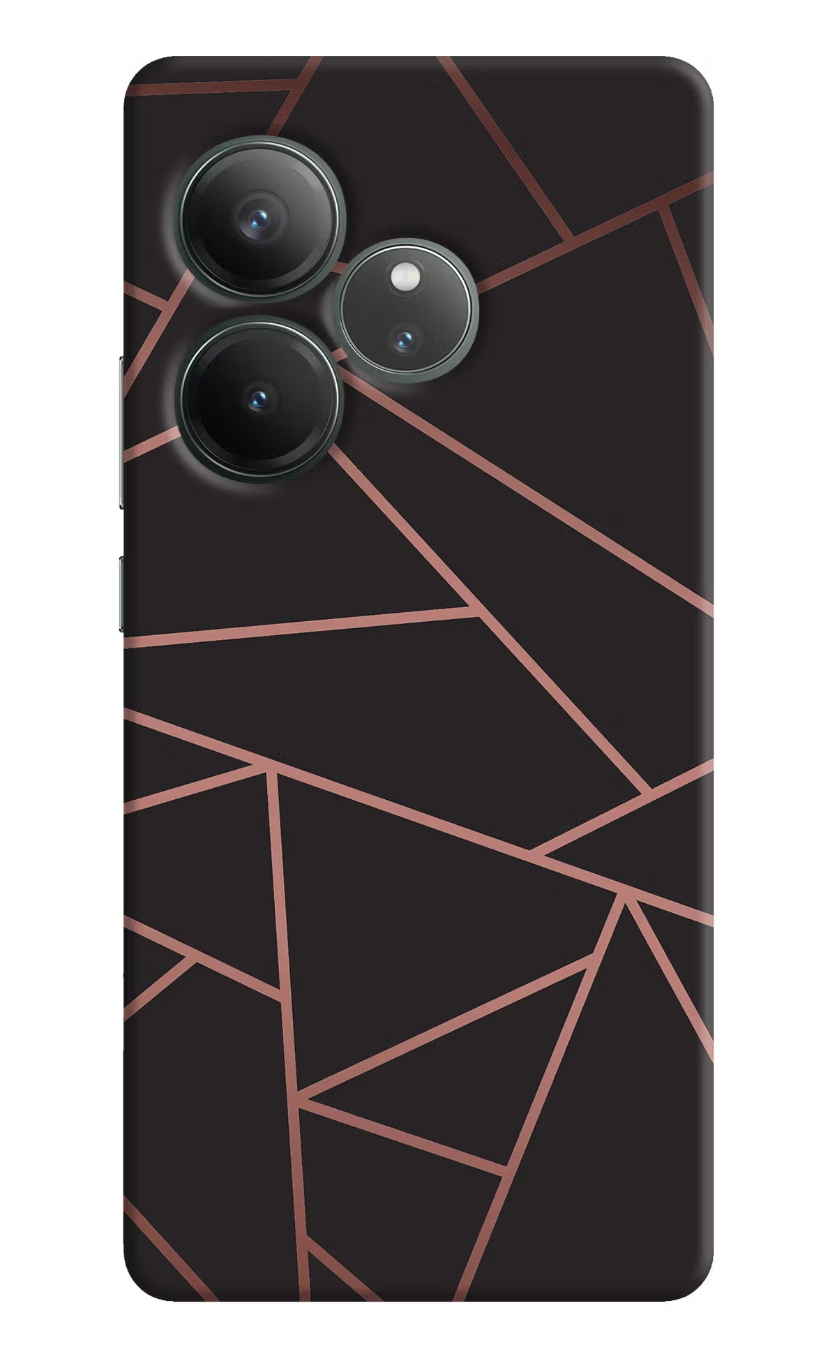 Geometric Pattern Realme GT 6 Hard Case Back Cover by Casekaro