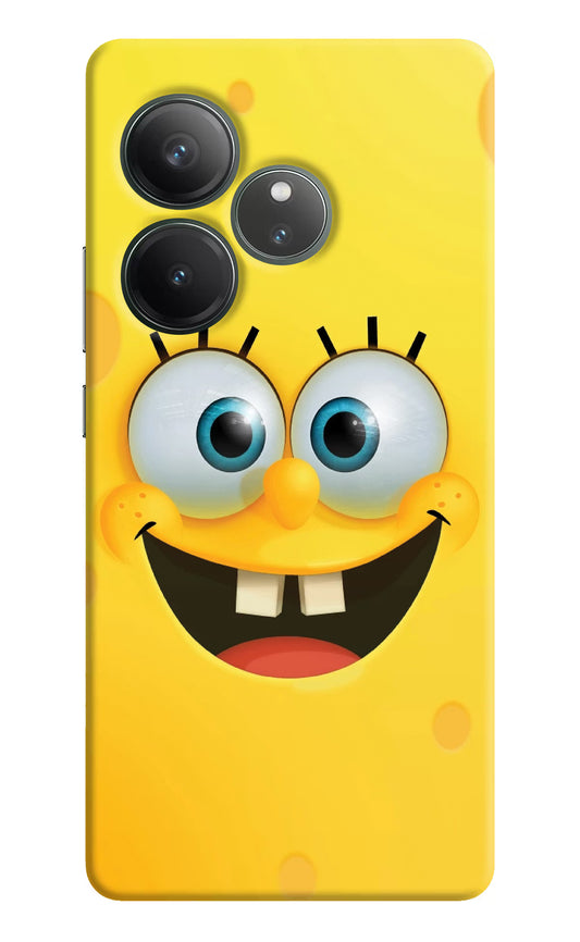 Sponge 1 Realme GT 6 Hard Case Back Cover by Casekaro