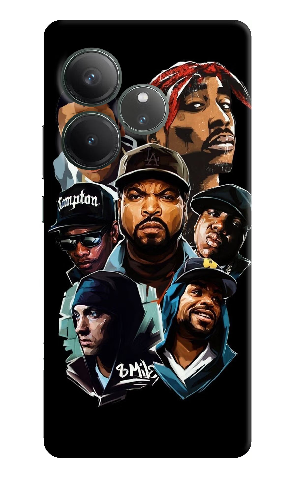 Rappers Realme GT 6 Hard Case Back Cover by Casekaro