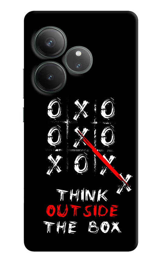 Think out of the BOX Realme GT 6 Hard Case Back Cover by Casekaro