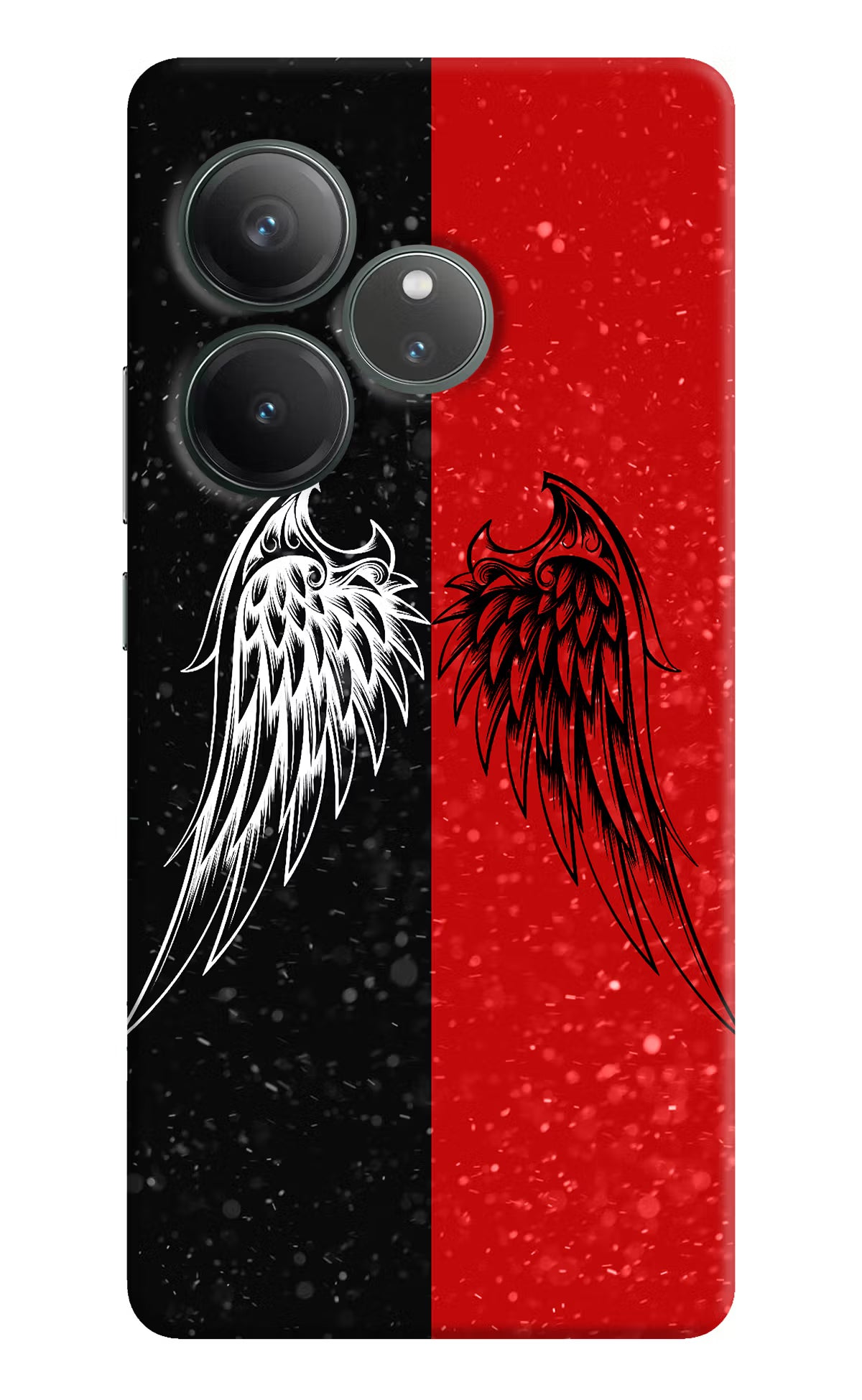 Wings Realme GT 6 Hard Case Back Cover by Casekaro