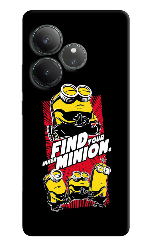 Find your inner Minion Realme GT 6 Hard Case Back Cover by Casekaro