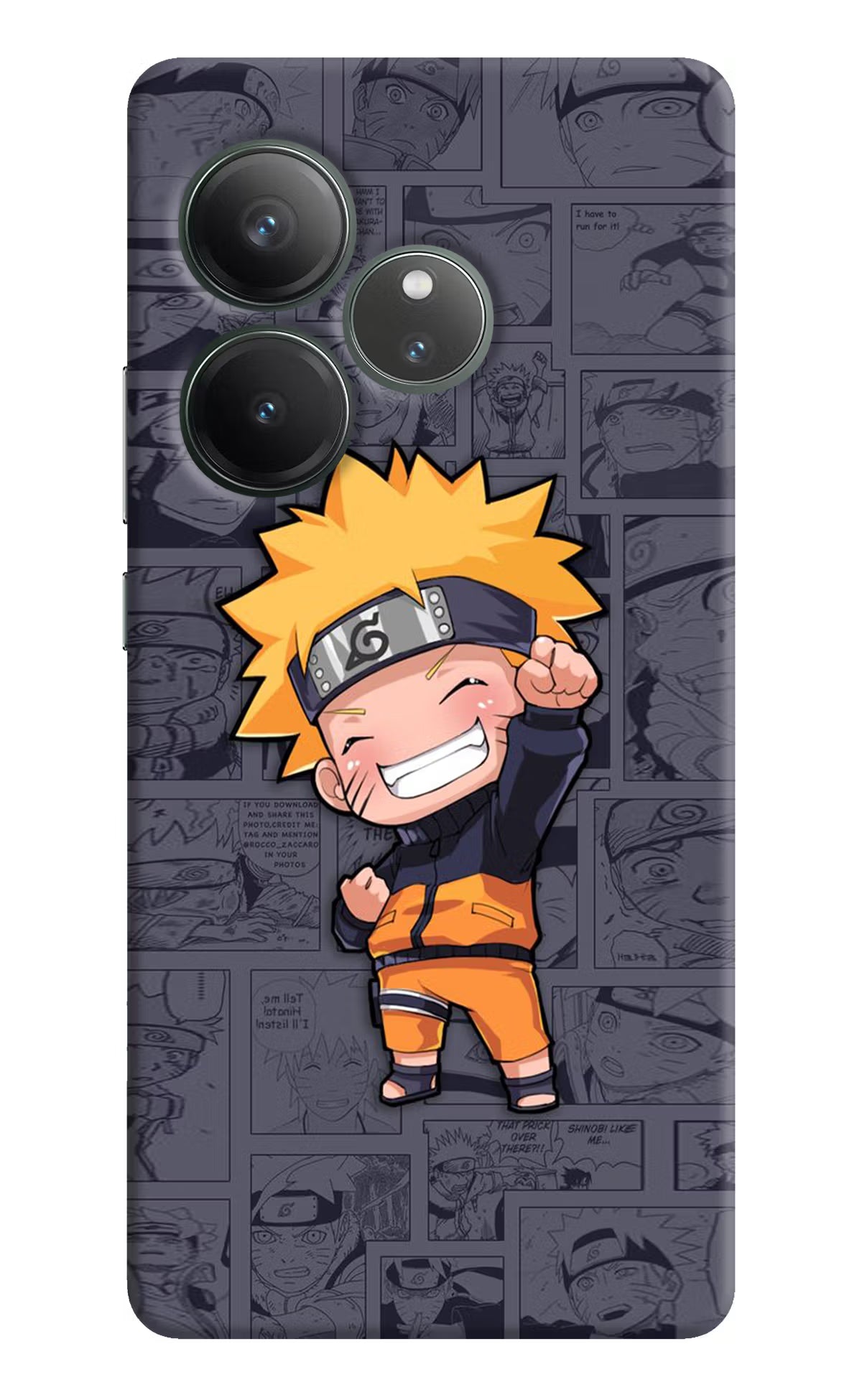 Chota Naruto Realme GT 6 Hard Case Back Cover by Casekaro