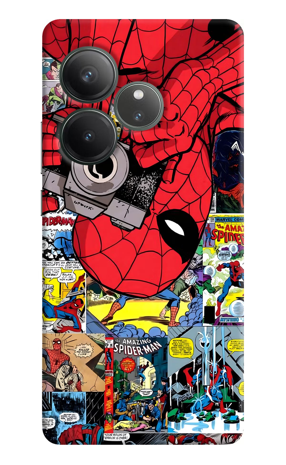 Spider Man Realme GT 6 Hard Case Back Cover by Casekaro