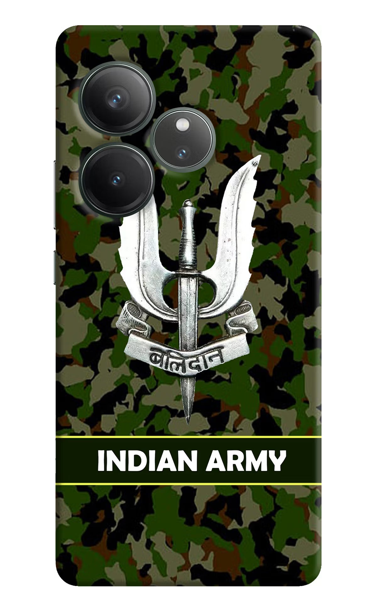 Balidan Indian Logo Realme GT 6 Hard Case Back Cover by Casekaro