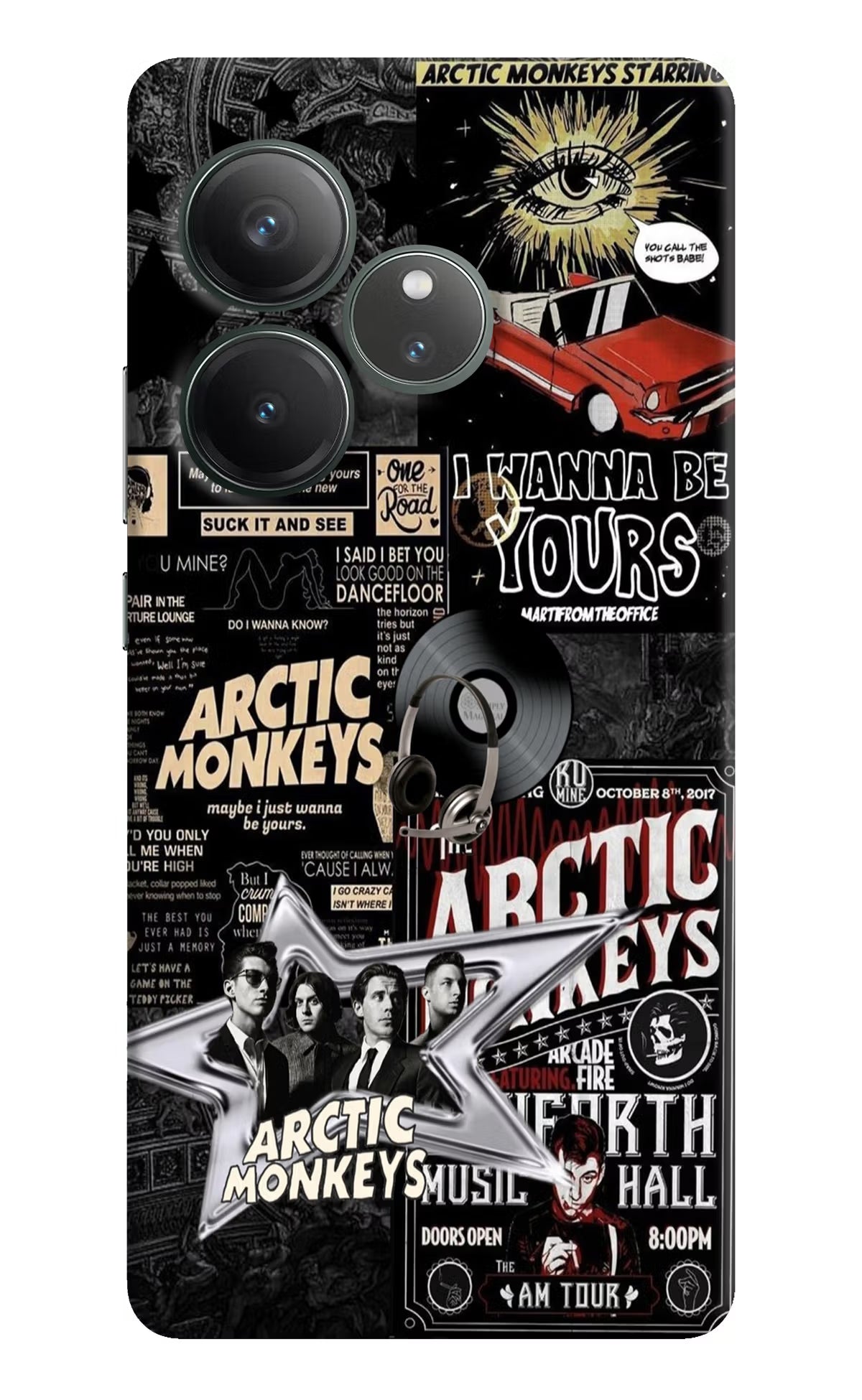 Arctic Monkeys Realme GT 6 Hard Case Back Cover by Casekaro